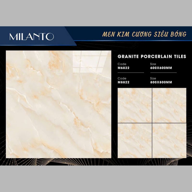Gạch lát nền Milanto 80x80 M8822