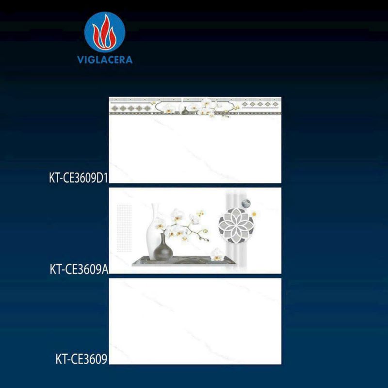 Gạch ốp tường Viglacera kích thước 30x60 KT-CE609D1-KT-CE3609A-KT-CE3609